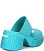 Color:Miami/Sea Salt - Image 2 - Ona Streetworks Slide Heel Platform Sandals