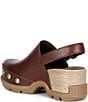 Sorel Roam'N RVT Leather Studded Detail Slingback Clogs - Image 4