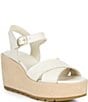 Sorel Sunpeak Wedge Ankle Strap Leather Platform Sandals - Image 1