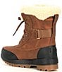 Color:Tan - Image 3 - Tivoli IV Parc Waterproof Leather Shearling Collar Cold Weather Boots