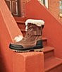 Color:Tan - Image 5 - Tivoli IV Parc Waterproof Leather Shearling Collar Cold Weather Boots