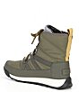 Color:Stone Green Black - Image 3 - Whitney II Short Lace-Up Waterproof Nylon Cold Weather Boots
