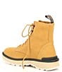 Color:Geo Yellow/Jet - Image 3 - Women's Hi Line Lace Waterproof Leather Platform Boots