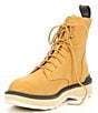 Color:Geo Yellow/Jet - Image 4 - Women's Hi Line Lace Waterproof Leather Platform Boots