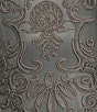 Soulmates V-Neck 3/4 Sleeve Soutache Lace Bodice A-Line Gown, Color:Pewter - Image 5