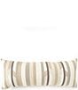 Color:Multi - Image 1 - Simplicity Collection Striped Bolster Pillow