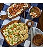 Southern Living Acacia Round Snack Plates, Set of 4, Color:Brown - Image 2