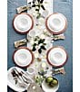 Southern Living Alexa Embossed Stoneware Oval Platter, Color:White - Image 3