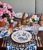 Southern Living Alexa Embossed Stoneware Oval Platter, Color:White - Image 4