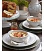 Southern Living Alexa Stoneware Serving Bowl, Color:White - Image 5