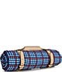 Color:Multi - Image 1 - Americana Collection Plaid Picnic Blanket with Carrier