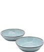 Color:Blue - Image 1 - Astra Collection Glazed Stoneware Soup Bowls, Set of 2