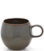 Southern Living Astra Collection Glazed Belly Coffee Mug, Color:Teal - Image 1