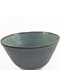 Color:Blue - Image 1 - Astra Collection Glazed Stoneware Serving Bowl