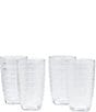 Color:Clear - Image 1 - 4-Piece Beaded Highball Glass Set