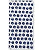 Color:Blue - Image 1 - Blue Floral Block Print Napkin
