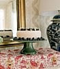 Southern Living Cabbage Cake Stand, Color:Green - Image 2
