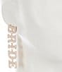 Color:Pearl - Image 2 - Borrowed & Blue by Southern Living Pearl Embellished Bride Linear Statement Earrings