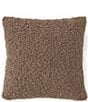 Color:Toasted Coconut - Image 1 - Boucle Square Pillow