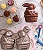 Southern Living Bunny In Basket 3D Cake Pan, Color:Toffee - Image 2