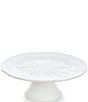 Color:White - Image 1 - Cabbage Footed Cake Plate