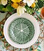 Southern Living Cabbage Salad Plate, Color:Green - Image 2