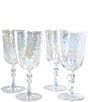 Color:Clear - Image 1 - Luster Goblets, Set of 4