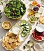 Southern Living Cluster Gold Scallop Dip Bowls, Set of 3, Color:Gold - Image 3