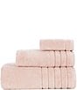 Southern Living Turkish Cotton & Modal Bath Towels, Color:Peach - Image 1