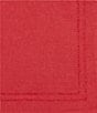 Color:Red - Image 2 - Double-Hem-Stitched Linen Table Runner