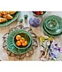 Color:Green - Image 5 - Cabbage Salad Plates, Set of 2