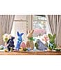 Southern Living Easter Collection Wicker Look Small Pink Egg Tabletop Decor - Image 2