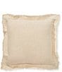 Southern Living Embroidered Border Decorative Square Pillow - Image 2