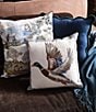 Southern Living Embroidered Mallard Print Square Pillow - Image 3