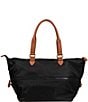 Southern Living Expandable Nylon Tote Bag, Color:Black/Tan - Image 2