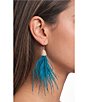 Southern Living Feather Drop Earrings - Image 4