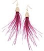 Southern Living Feather Drop Earrings - Image 1