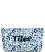 Southern Living Floral & Leaf Embroidered Tile Bag - Image 1