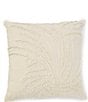 Color:Ivory - Image 1 - French Knot Embroidered Square Pillow