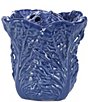 Southern Living Frog Flower Arranging Glazed Stoneware Cabbage Vase - Image 1