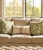 Southern Living Gazebo Trellis Decorative Pillow, Color:Green/White - Image 4