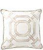 Southern Living Gazebo Trellis Decorative Pillow, Color:Beige - Image 1