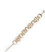 Southern Living Gold-Tone Link Line Bracelet, Color:Gold - Image 1