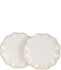Color:Cream - Image 1 - Gracie Collection Dinner Plates, Set of 2