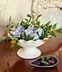 Southern Living Gracie Collection Footed Decorative Bowl, Color:White - Image 3