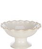 Color:Cream - Image 1 - Gracie Collection Footed Decorative Bowl