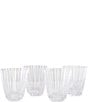 Southern Living Gracie Double Old-Fashion Glasses, Set of 4, Color:Clear - Image 1