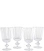 Southern Living Gracie Goblets, Set of 4, Color:Clear - Image 1