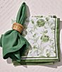 Southern Living Green Pomegranate Print Napkins, Set of 4, Color:Green - Image 2