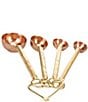 Southern Living Hammered Copper & Forged Gold Measuring Spoons, Color:Copper - Image 1